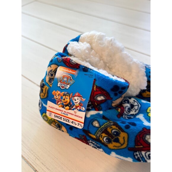 PAW PATROL SPIDERMAN SLIPPER SOCKS Kids 4.5-7.5 Boys Girls Slippers Winter S - Picture 10 of 12
